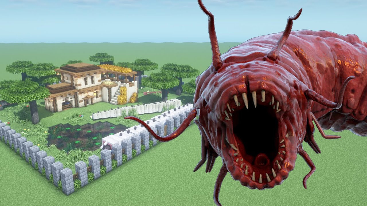 How To Make a Death Worm Farm in Minecraft PE