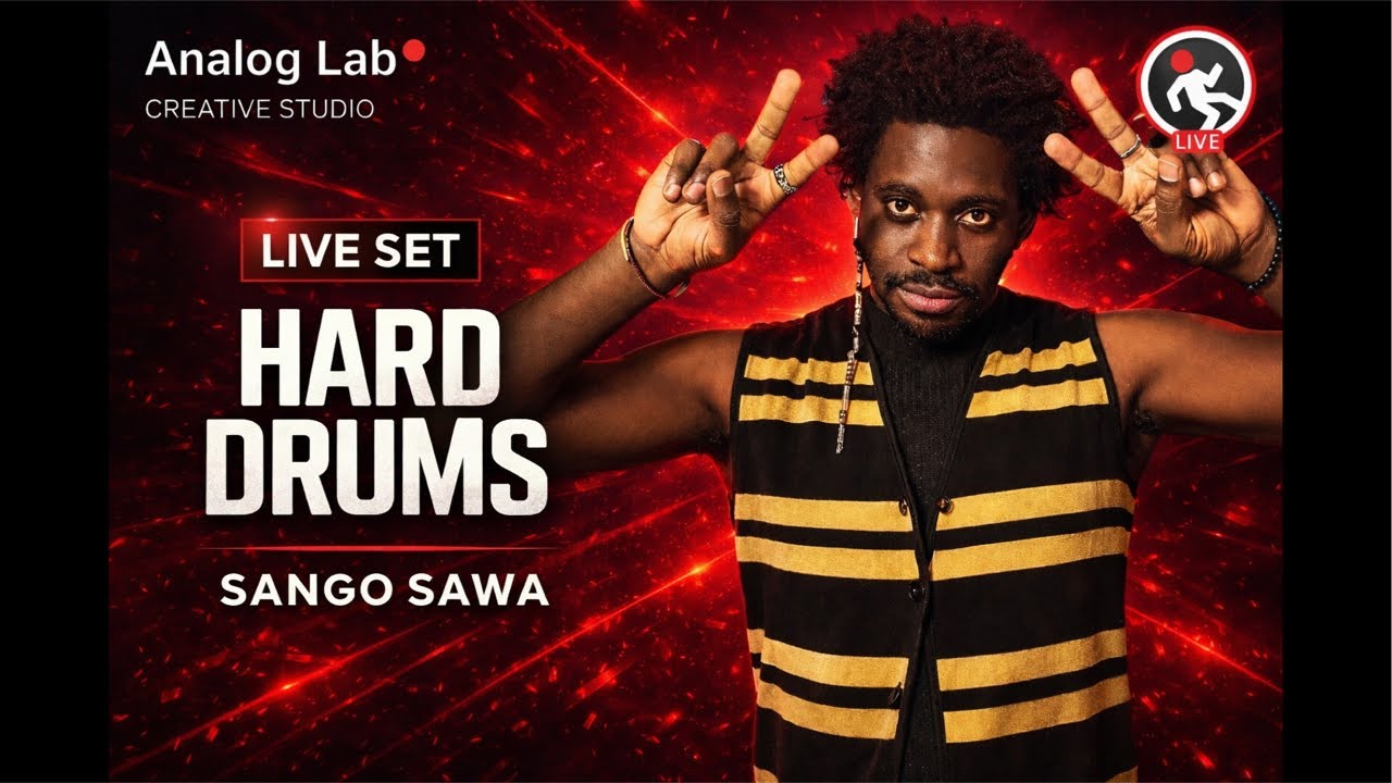 Hard Drums After Dark 🔴 Live Set by Sango Sawa