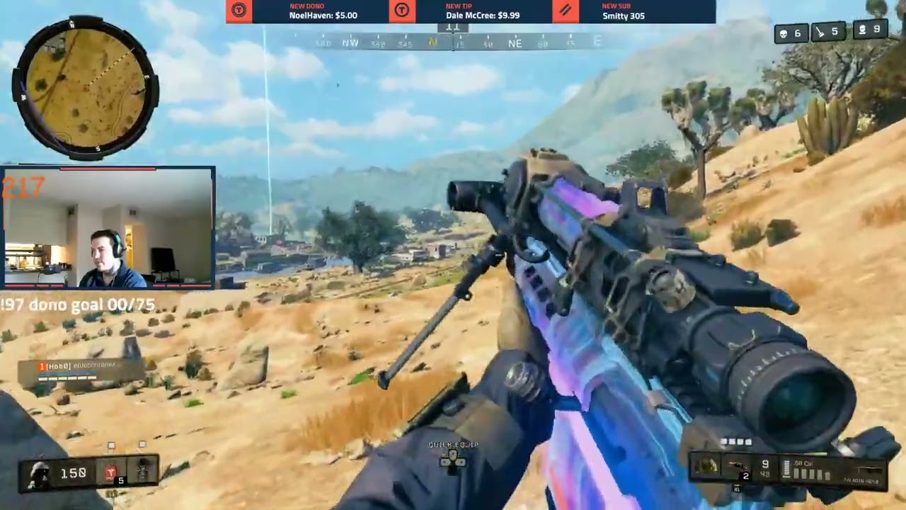 best Solo Quad clutch of the year! - cod blackout (PS5)