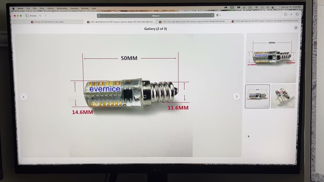 WHERE TO BUY PARTS SERIES #4: Any Luck? My Search For a White Model 1514's Odd Replacement Bulb!