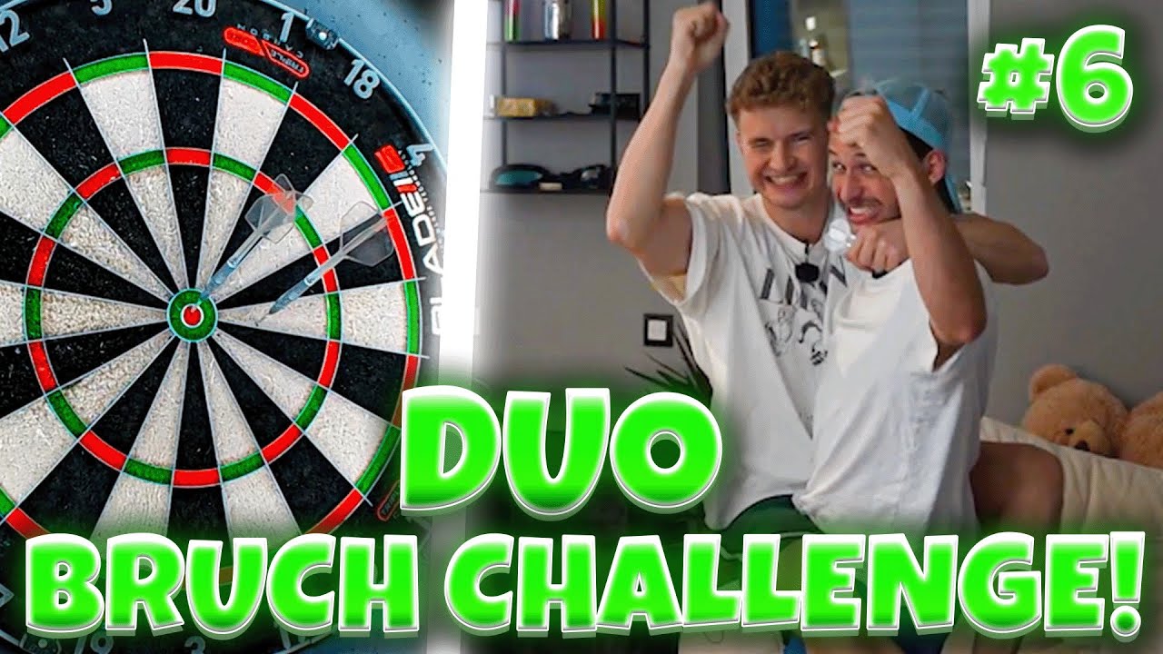 BRUTALE DART BRUCH CHALLENGE MIT @AchhCarlos-Darts!🎯😱