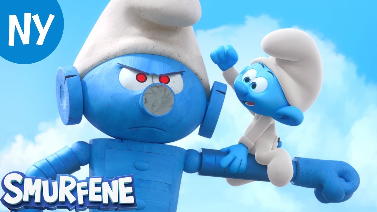 Kløner det til 👶🤖 | Pełny odcinek | Smurfene 3D NY SERIE
