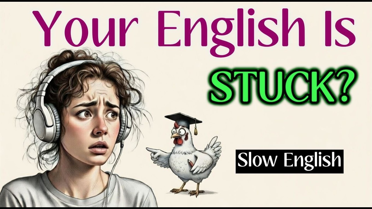 English Stuck? Slow English That Actually Works
