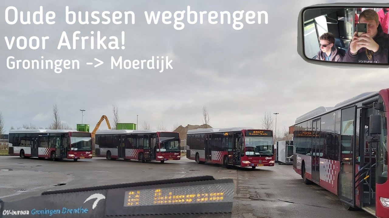 OUDE LIJNBUS wegbrengen voor EXPORT?! | Qbuzz GD Citaro | HBM | #busleven