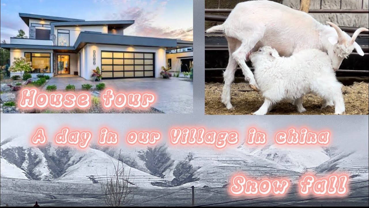 House tour in our village in china || snowfall in may || Meet My Inlaws in China 🇨🇳