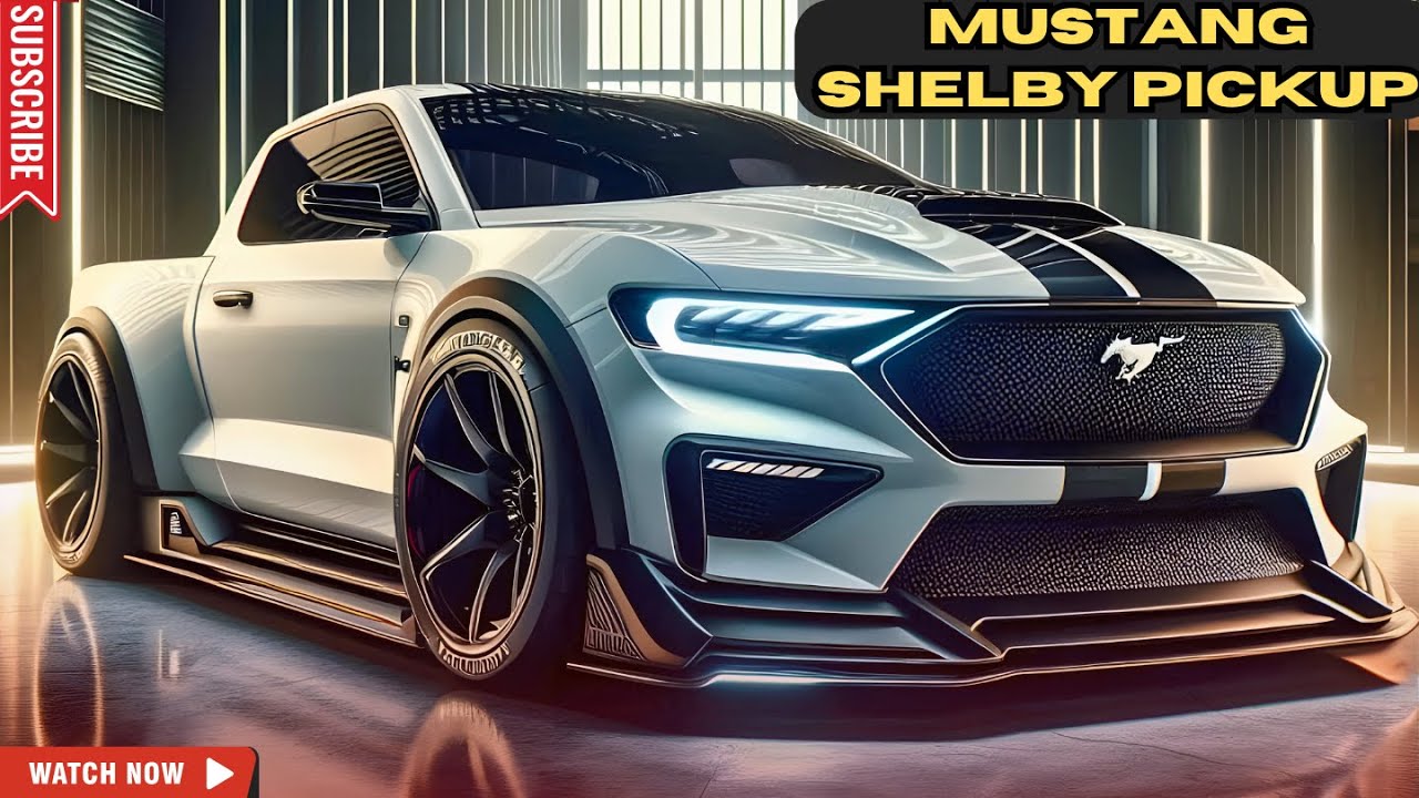 2025 Ford Mustang Shelby Pickup It’s Amazing - First Look With Powerful Pickup Truck!