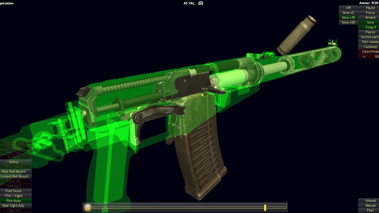 How The AS VAL Rifle Works (World Of Guns)