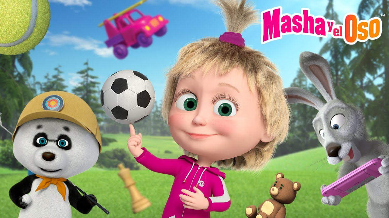 Masha y el Oso ⭐ Juegos ⚽️🎮 Games ⭐ Dibujos animados 🎬 Masha and the Bear
