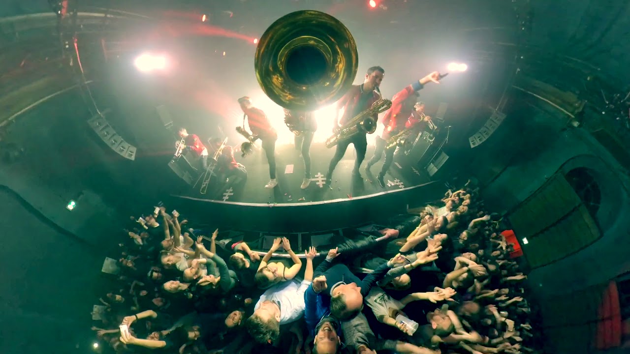 Musical explosion in 360 - Meute - T&ouml;r&ouml;&ouml;&ouml;! 🥳. (Muffathalle, M&uuml;nchen 16.2.2019)