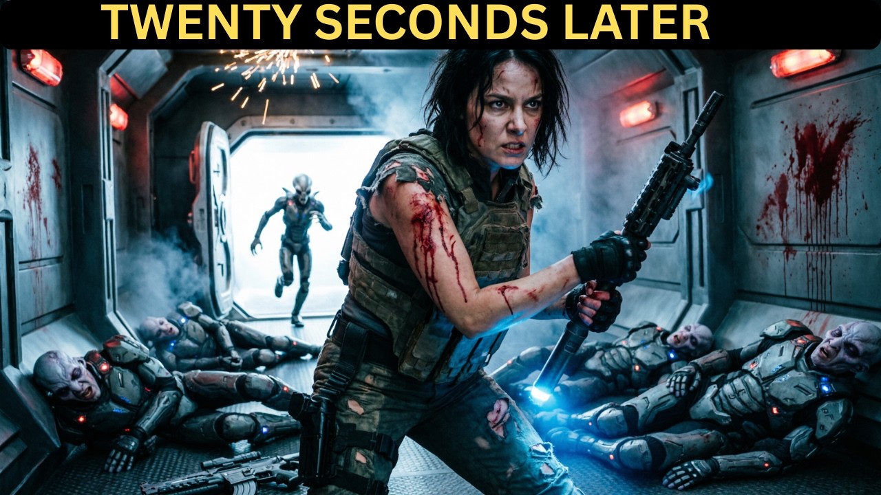 She Was Trapped, Unarmed, and Bleeding — But Twenty Seconds Later, They Were Running | HFY Sci-fi