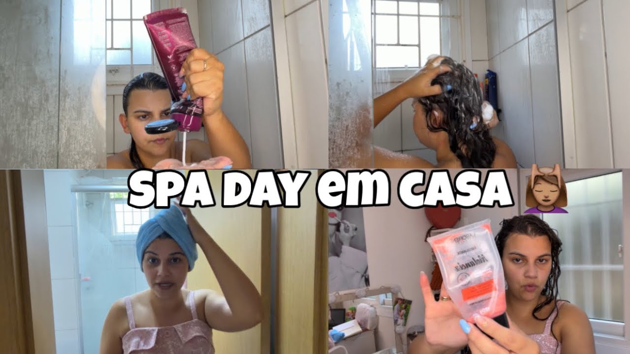 SPA DAY EM CASA 💆🏽‍♀️| AUTOCUIDADO COM POUCOS PRODUTOS 