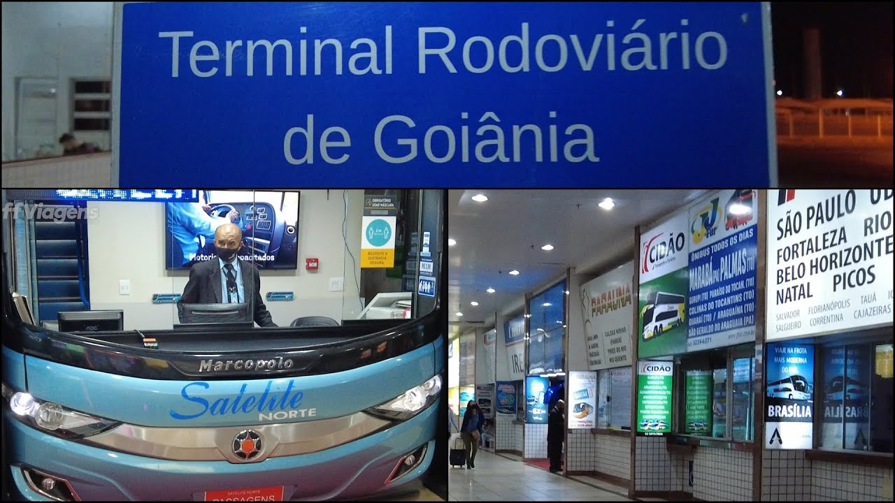 RODOVIÁRIA de GOIÂNIA - TODOS os DESTINOS e GUICHÊS das EMPRESAS