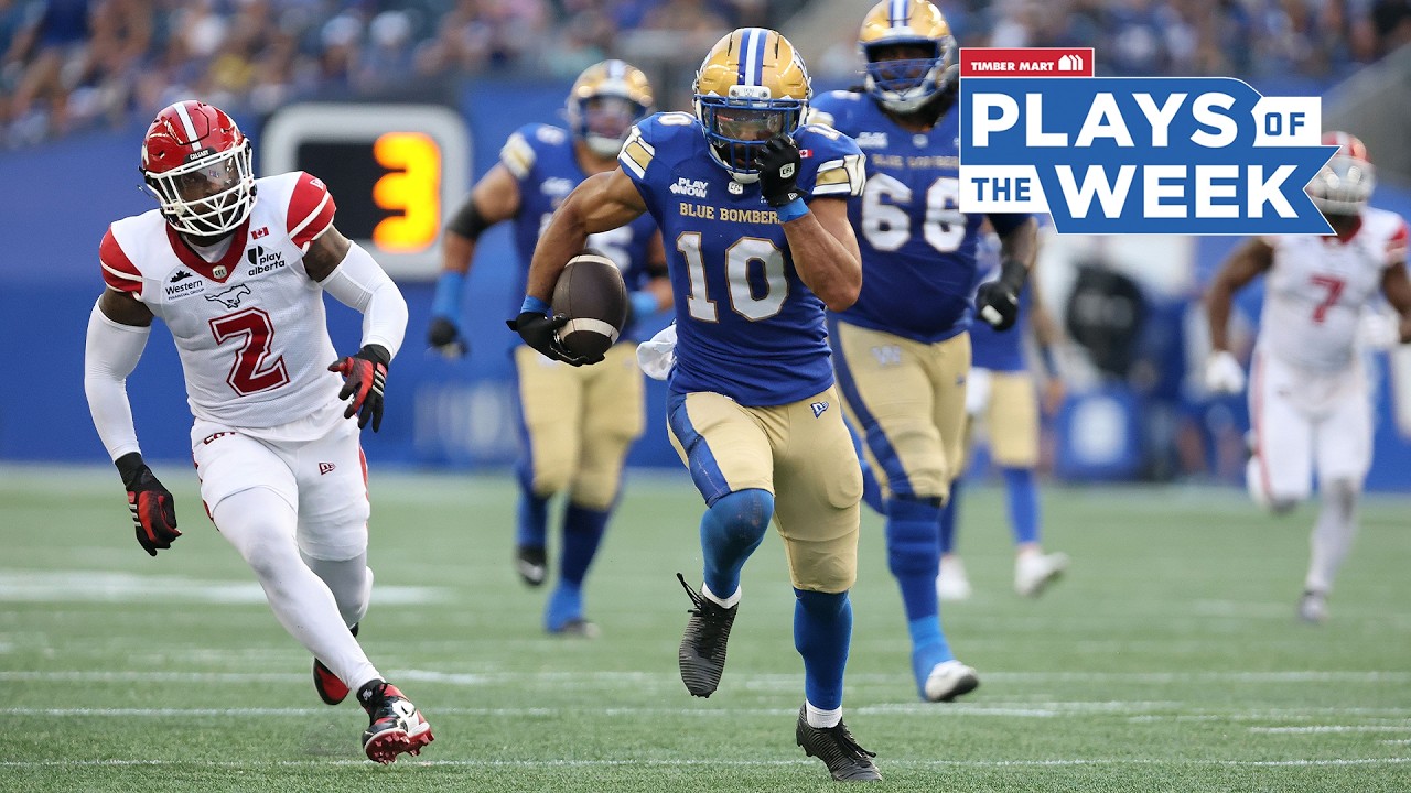 CFL Plays of the Week - Week 8, 2026