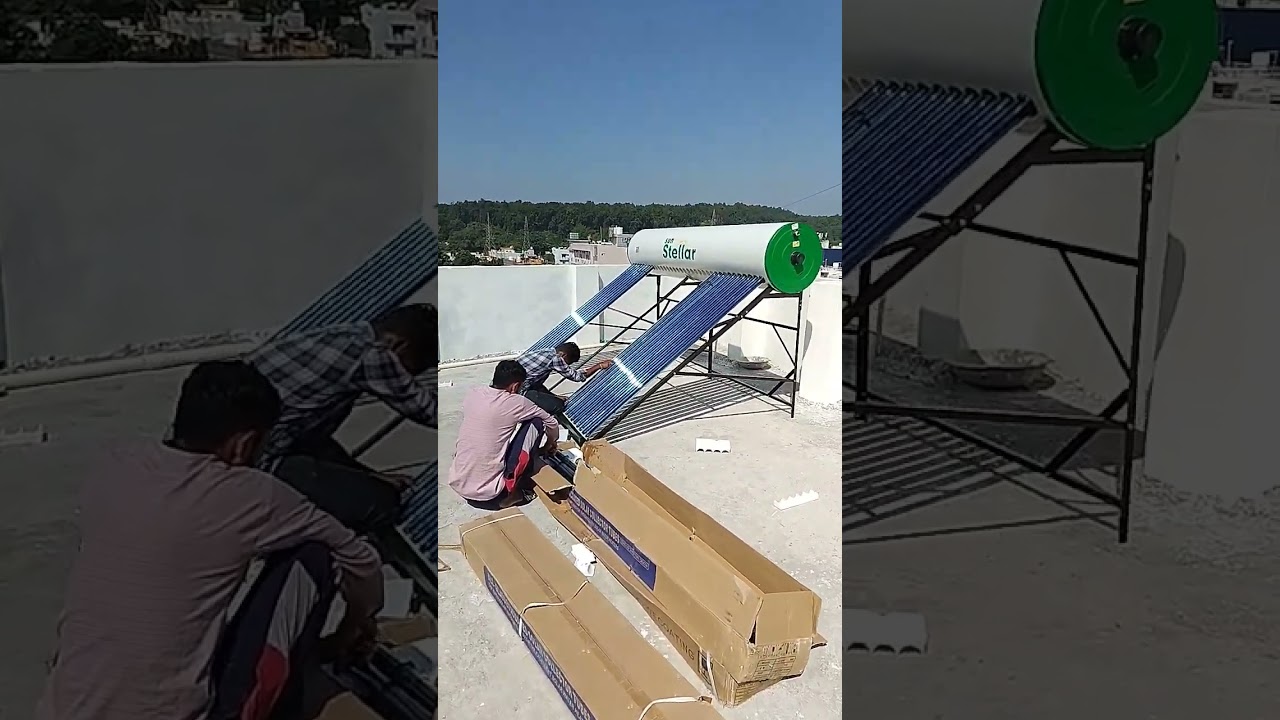 500 LPD Solar Water heater, Sun Stellar #solar premnagar Dehradun Uttrakhand