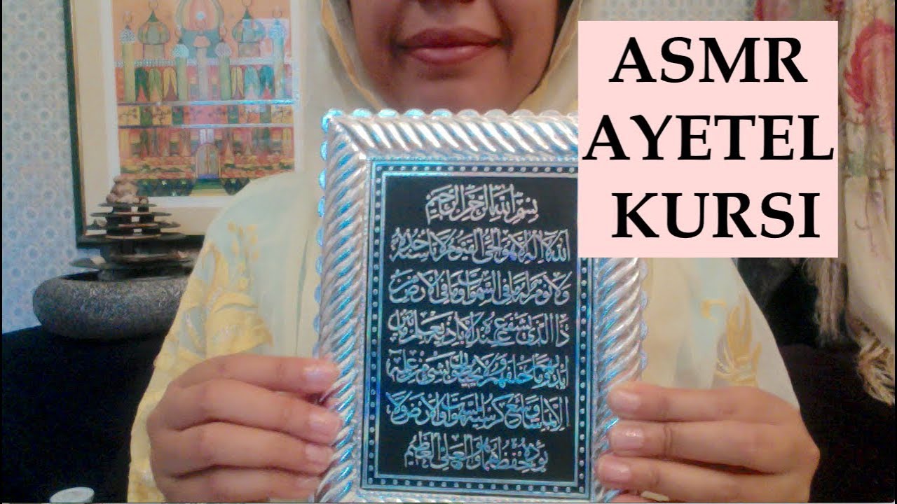 [ASMR] AYETEL KURSI📿✨ (YABANCI AKSANLI)