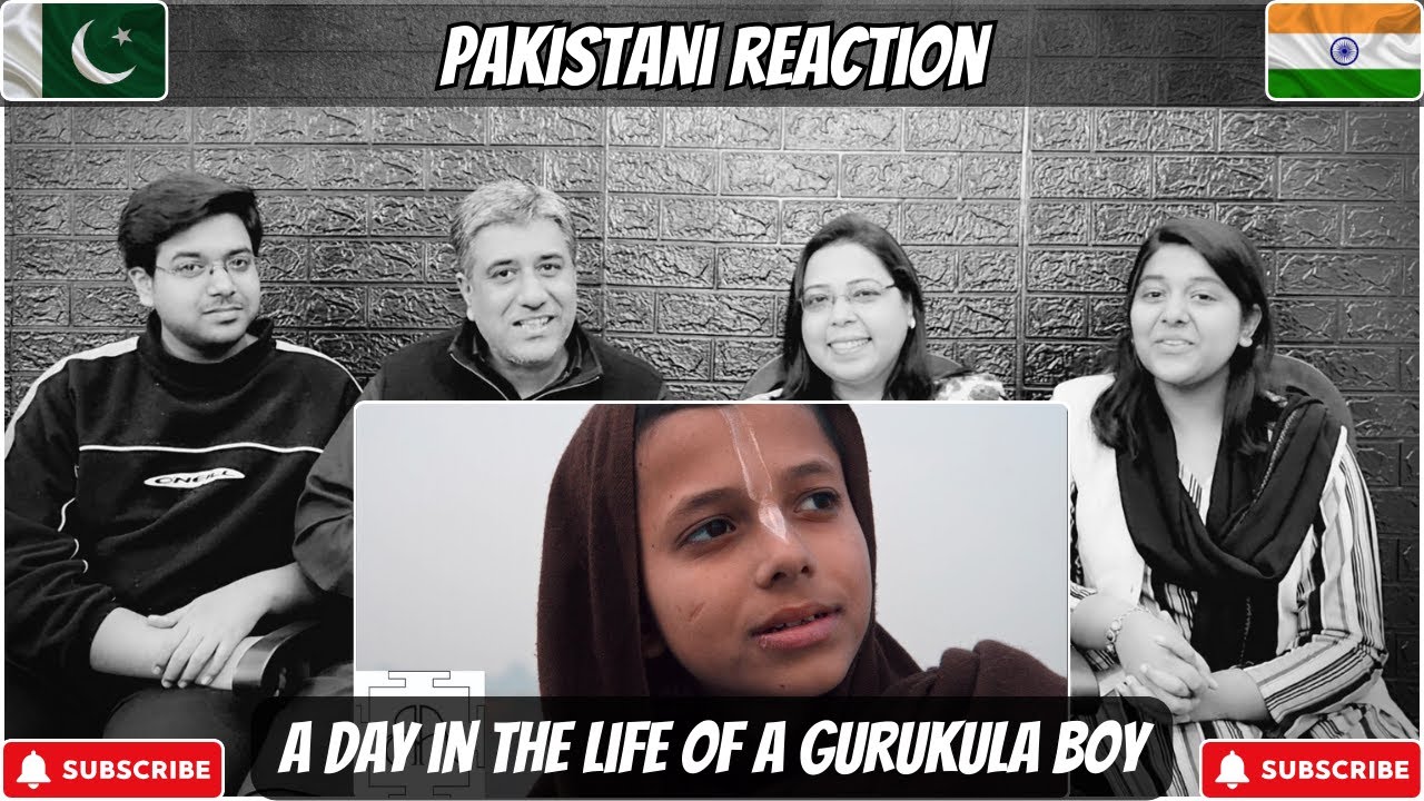 A Day In The Life of a GURUKULA BOY | Reaction!!