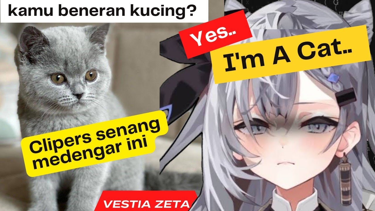 Pengakuan Vestia Zeta Kalau Dia Adalah Kucing [Vestia Zeta]