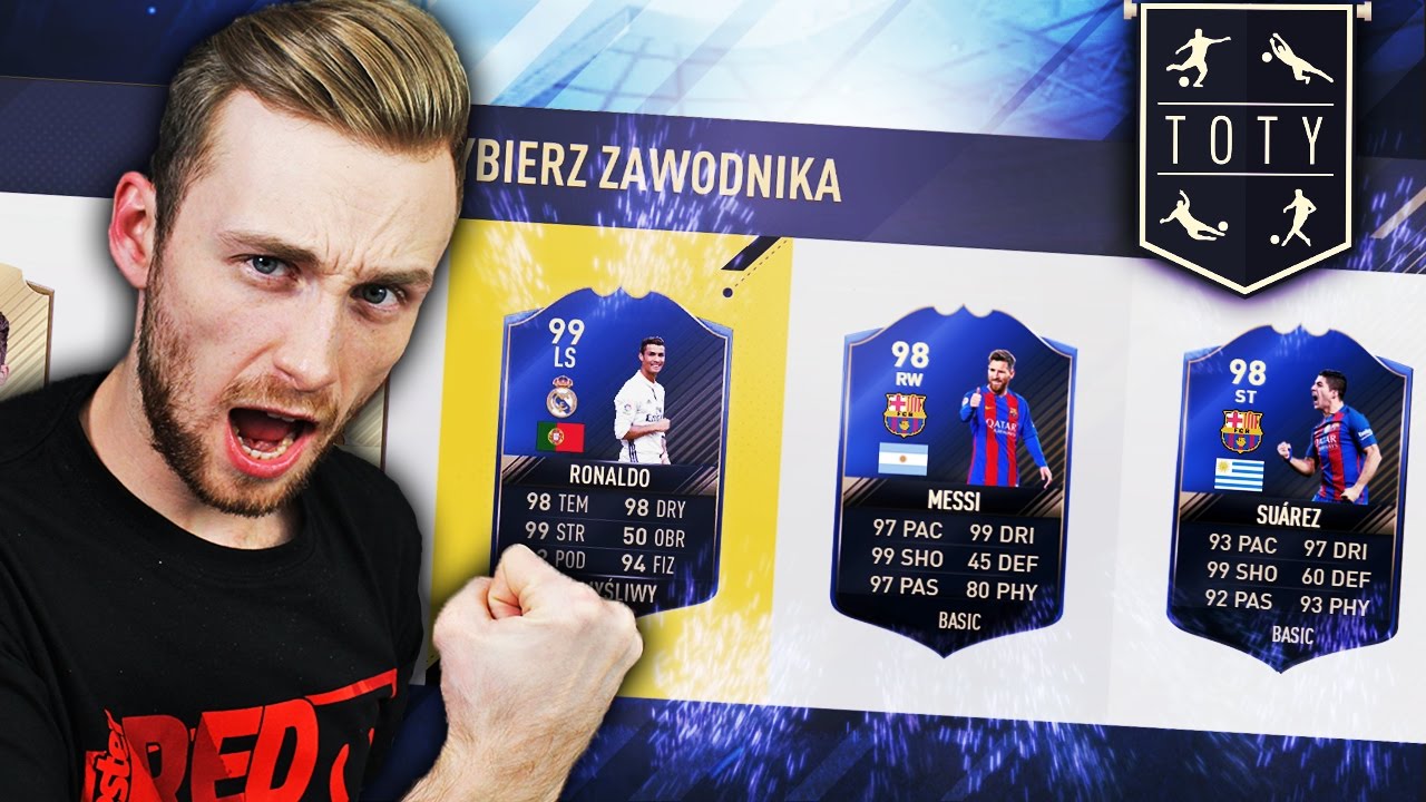 TEAM OF THE YEAR DRAFT! (TOTY RONALDO, TOTY MESSI)