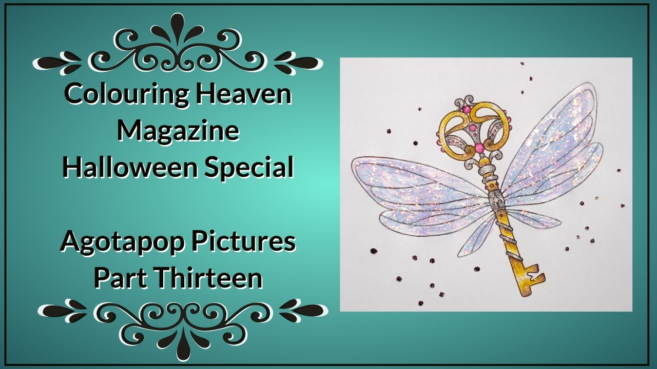 Colouring Heaven Halloween Special - Agotapop Pictures - Key (Part 13)
