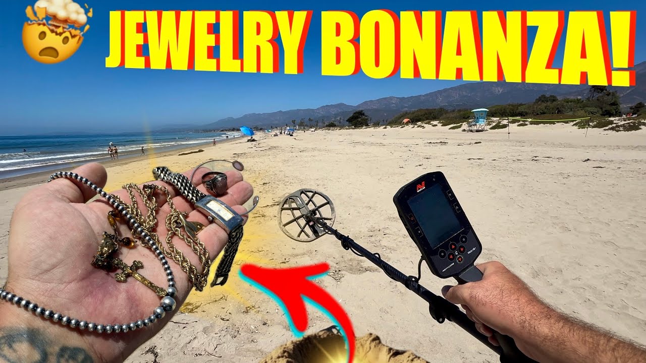 This is The BEST DAY I’ve had Metal Detecting in a Long Time! (BIG GOLD + DESIGNER JEWELRY)