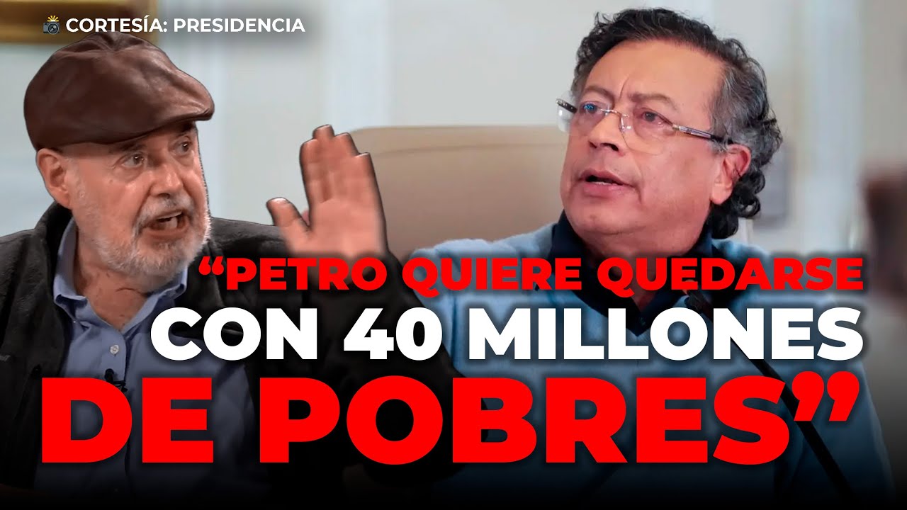 “El plan de Petro es quedarse con 40 millones de pobres y quiere un golpe de Estado”: Gilberto Tobón