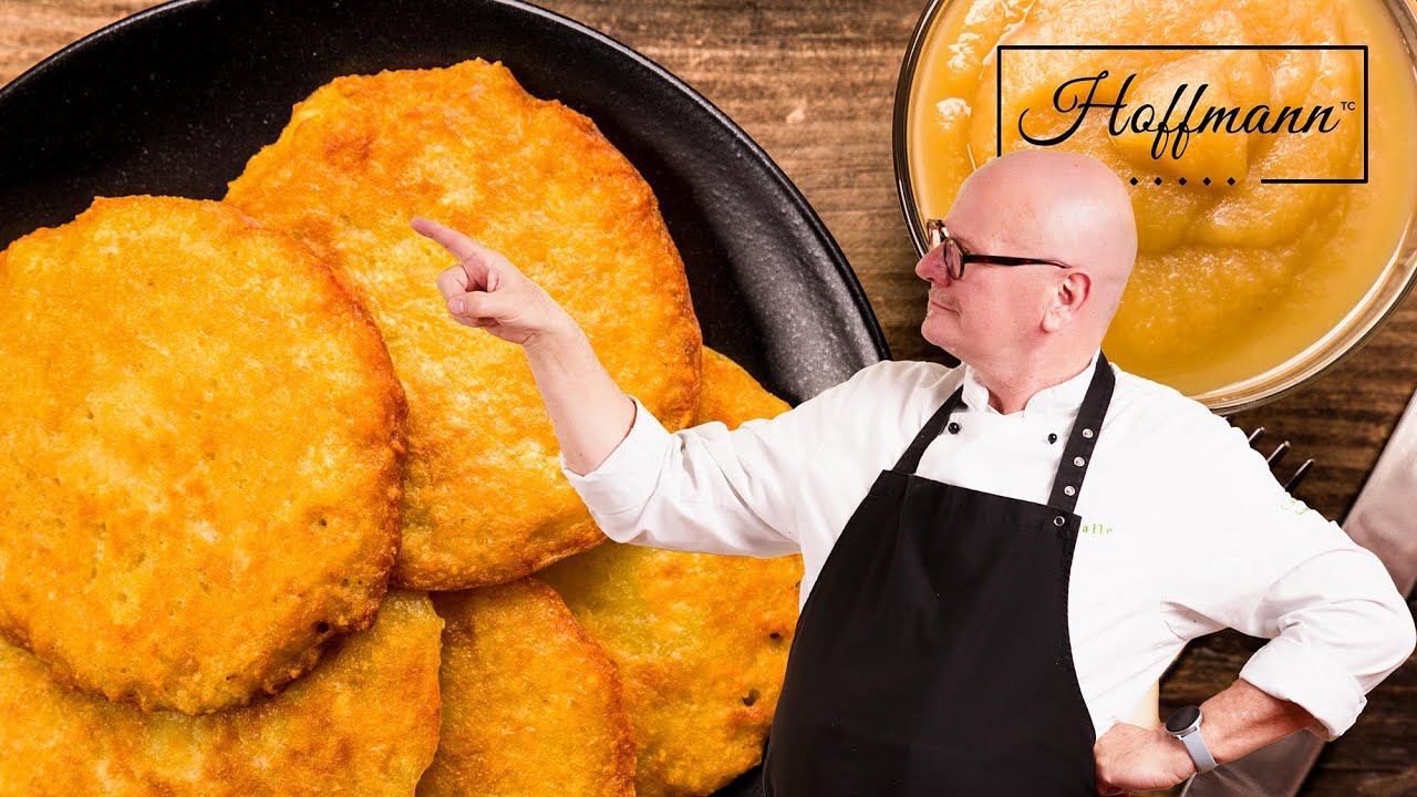 Knusprige Kartoffelpuffer I  Einfache Zubereitung I Reibeplätzchen I @CALLEkocht - Omas Rezepte mit Hoffmann