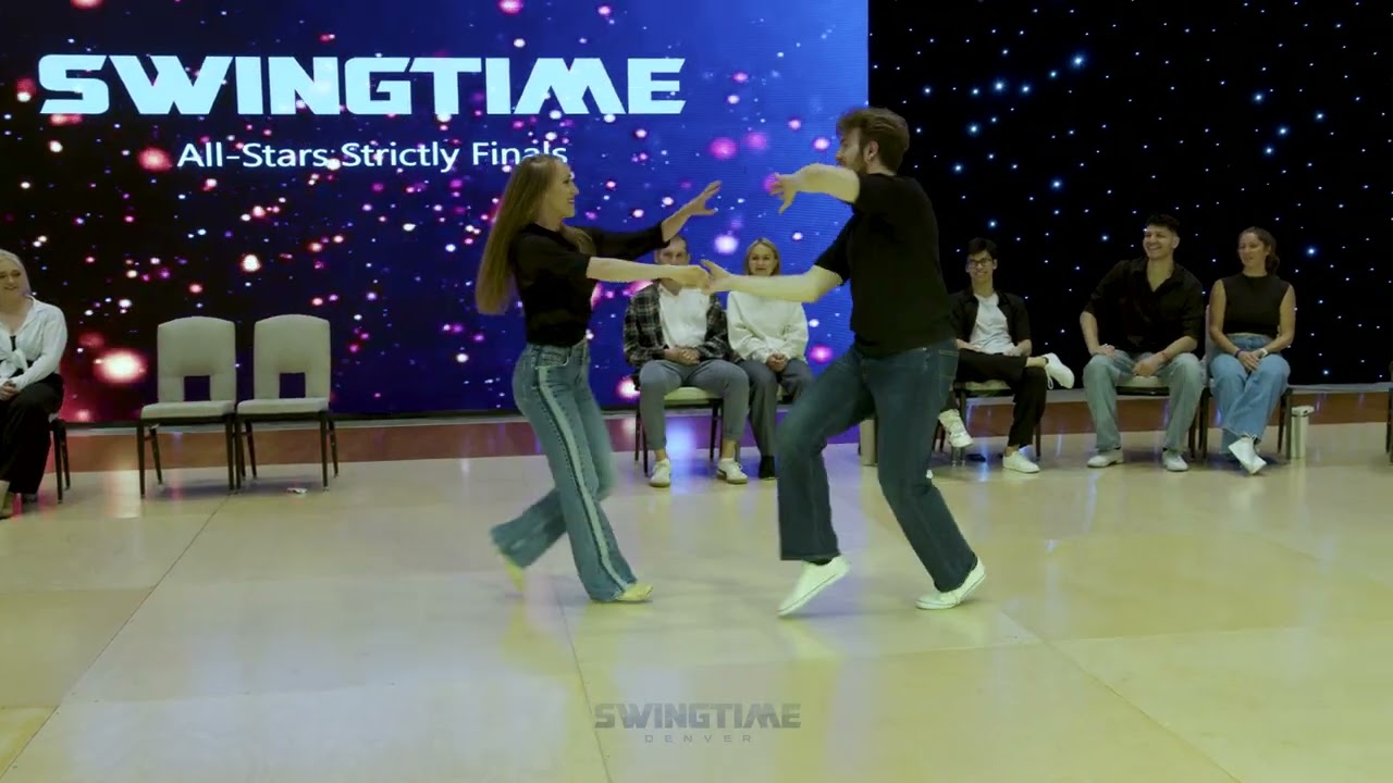 Keerigan Rudd and Mackenzie Keister - 2nd place All-Star Strictly Finals - SwingTime Denver 2025