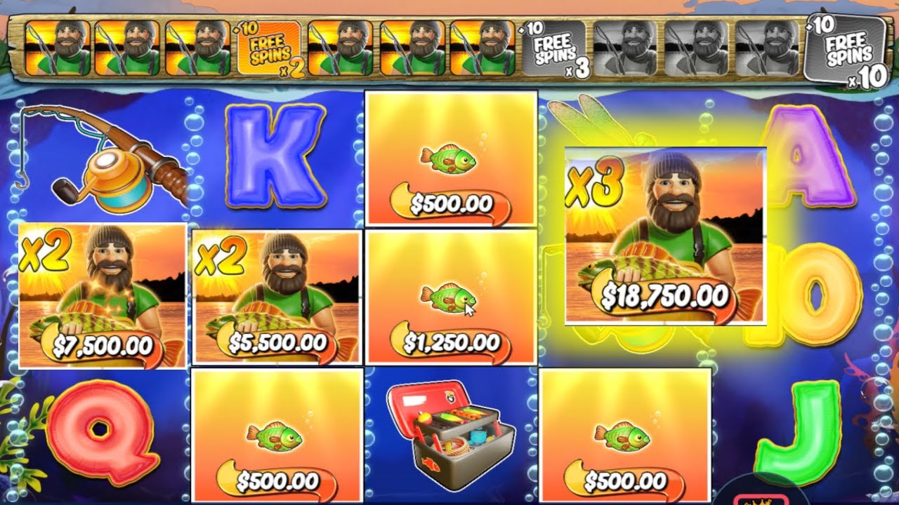 BIG BASS HOLD AND SPINNER BUY FREE SPINS 3X MULTIPLIER NICE GAMEPLAY BONUS BUY ONLINE CASINO SLOT