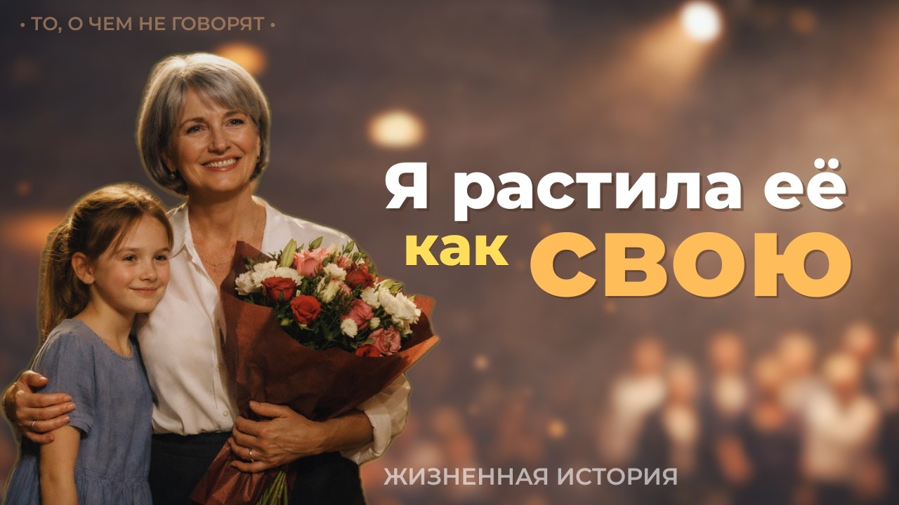 Я РАСТИЛА ЕЁ КАК СВОЮ. Душевная история о судьбе, помощи и втором шансе. #сильнаяженщина #род #семья