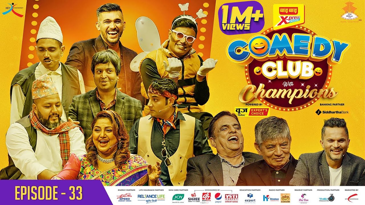 WAI WAI XPRESS COMEDY CLUB WITH CHAMPIONS | EPI 33 | Hari Bansha Acharya, Madan Krishna Shrestha