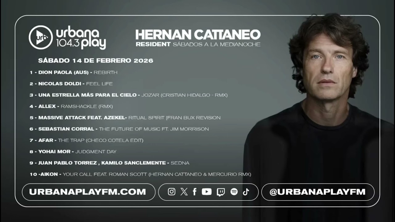 Juan Pablo Torrez & Kamilo Sanclemente - Sedna / Cut Hernan Cattaneo Resident 771, 14/2-2026