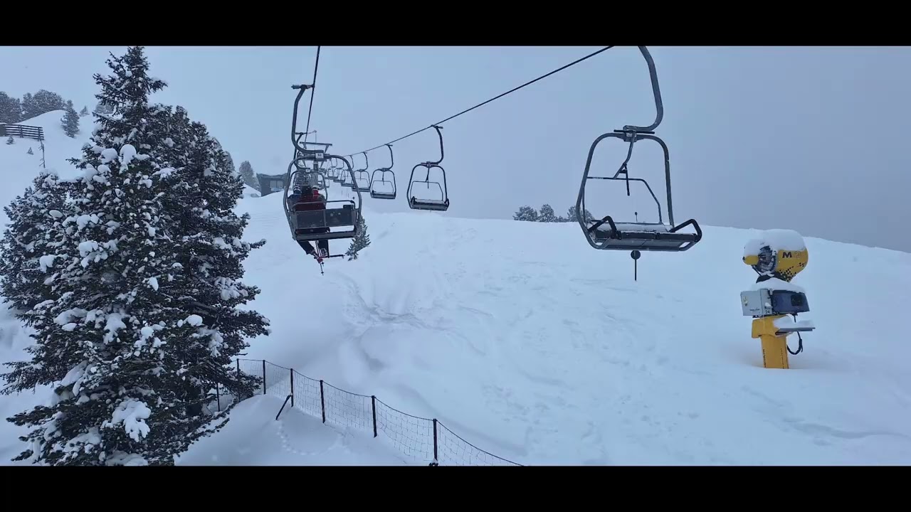 Foggy Kuhtai, tried Hochotz again, good idea 😀 HuizeHensOnTour Snowboard Snow Fun