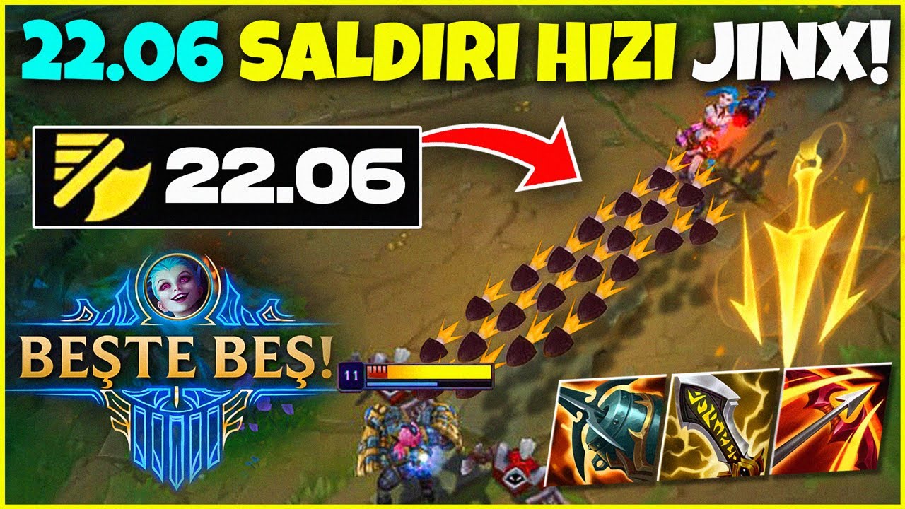 SANİYEDE 22 KERE VURAN JİNX