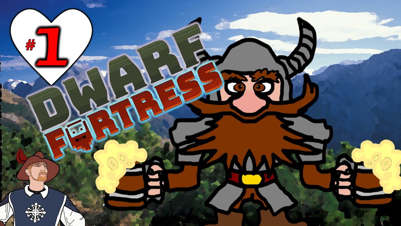 A Noob Learns To Dwarf! | Most Intricate World Simulation Ever | Dwarf Fortress #1