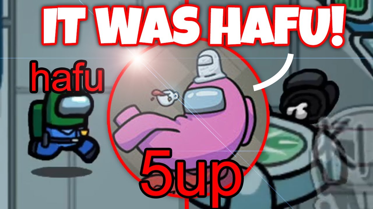 5up FRAMED HAFU FOR 3 KILLS AS CO-IMPOSTER | Among Us