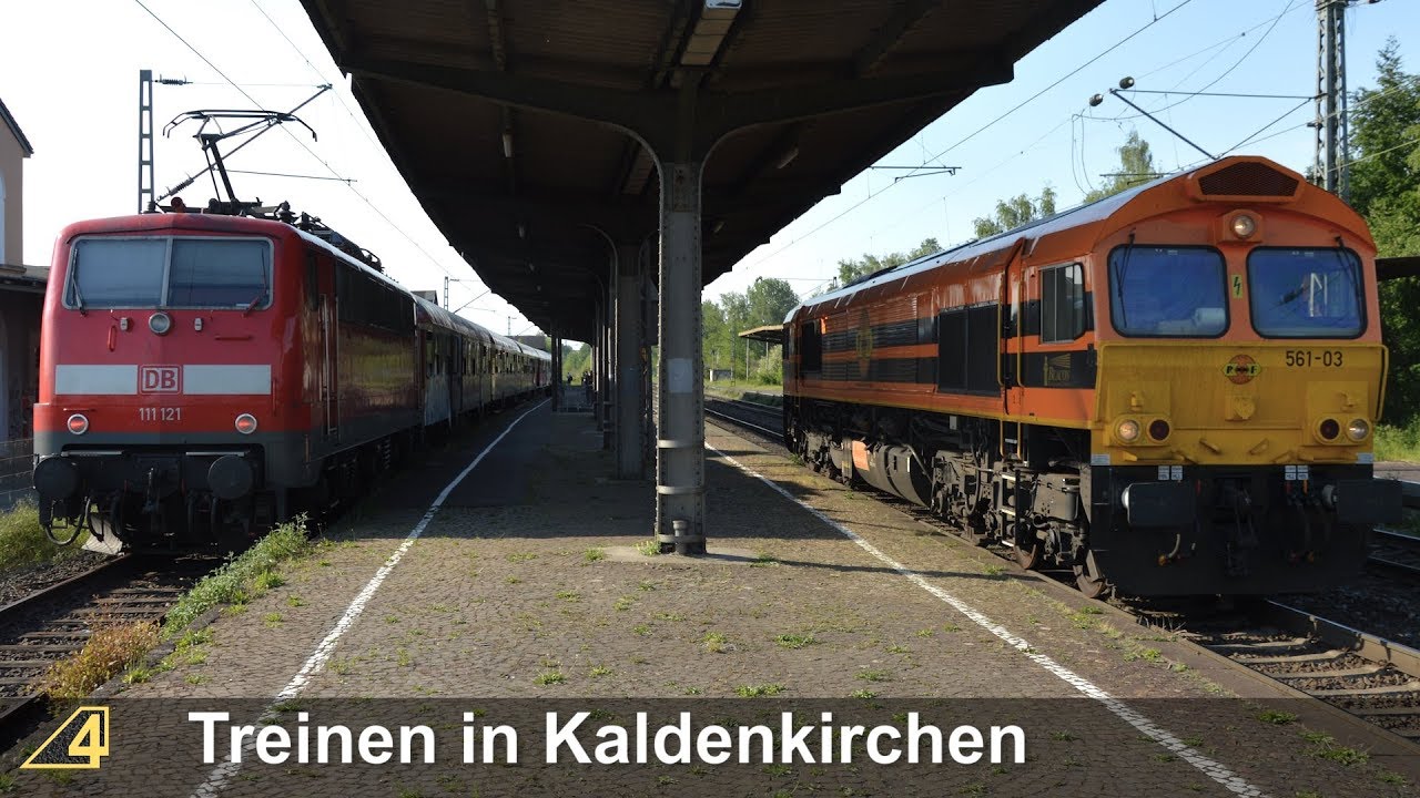 Treinen in Kaldenkirchen - 9 mei 2018