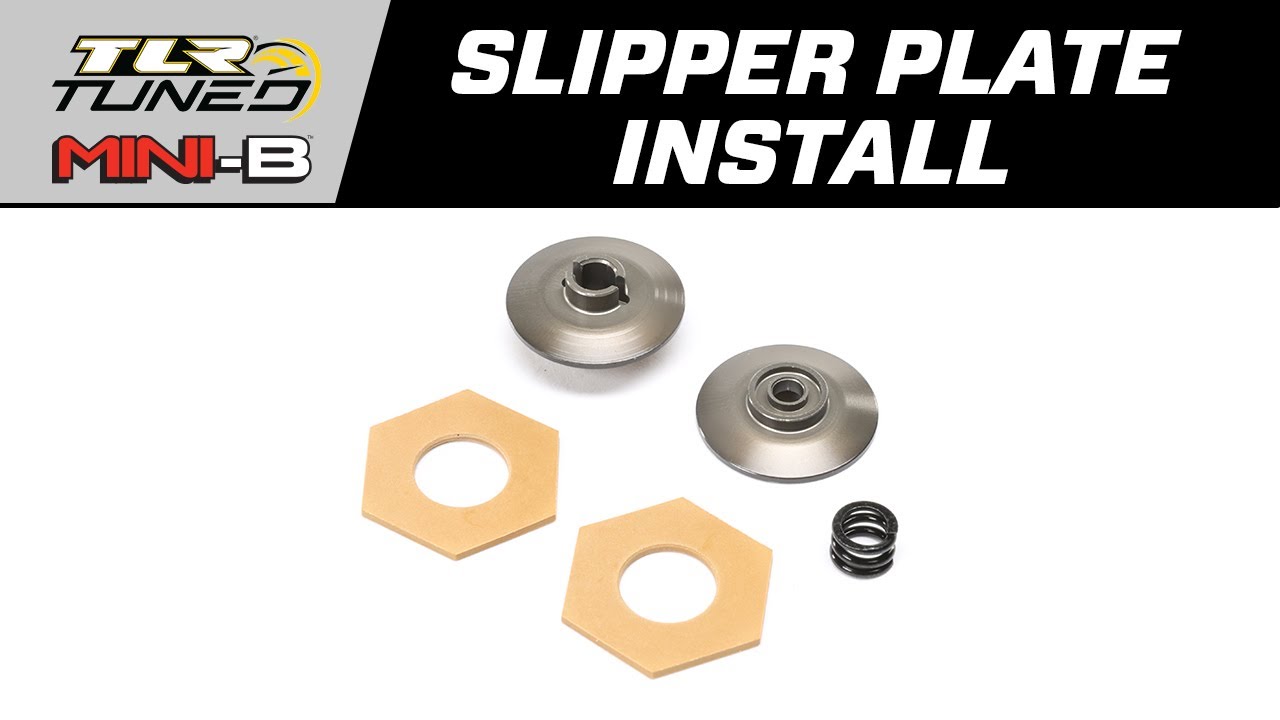 THE LOSI MINI-B & MINI-T | HOW TO INSTALL TLR312000 SLIPPER PLATES