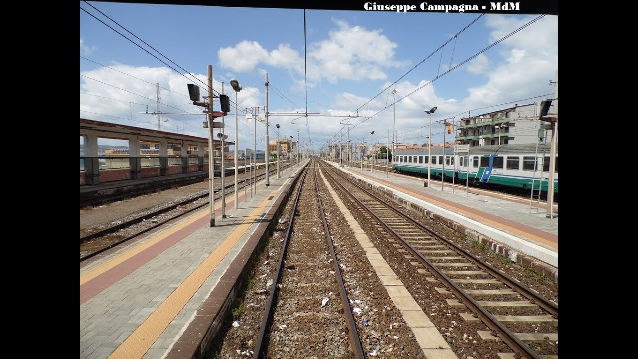 [TRENI CALABRIA] Manovre con IC 724, arrivo a Villa S.Giovanni ed aggancio E403.002