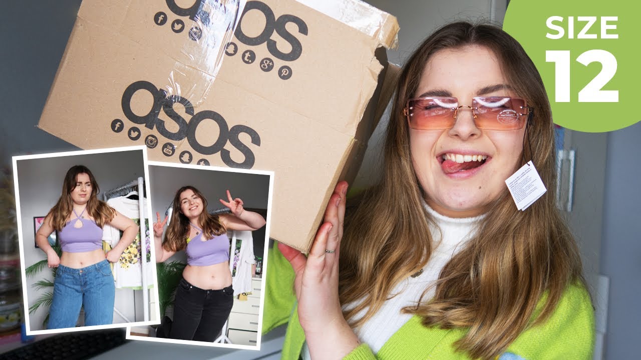 TRYING LOW RISE JEANS??? / MARCH 2021 ASOS HAUL / Midsize Try On Haul / Size 12-14 / MidsizeGal