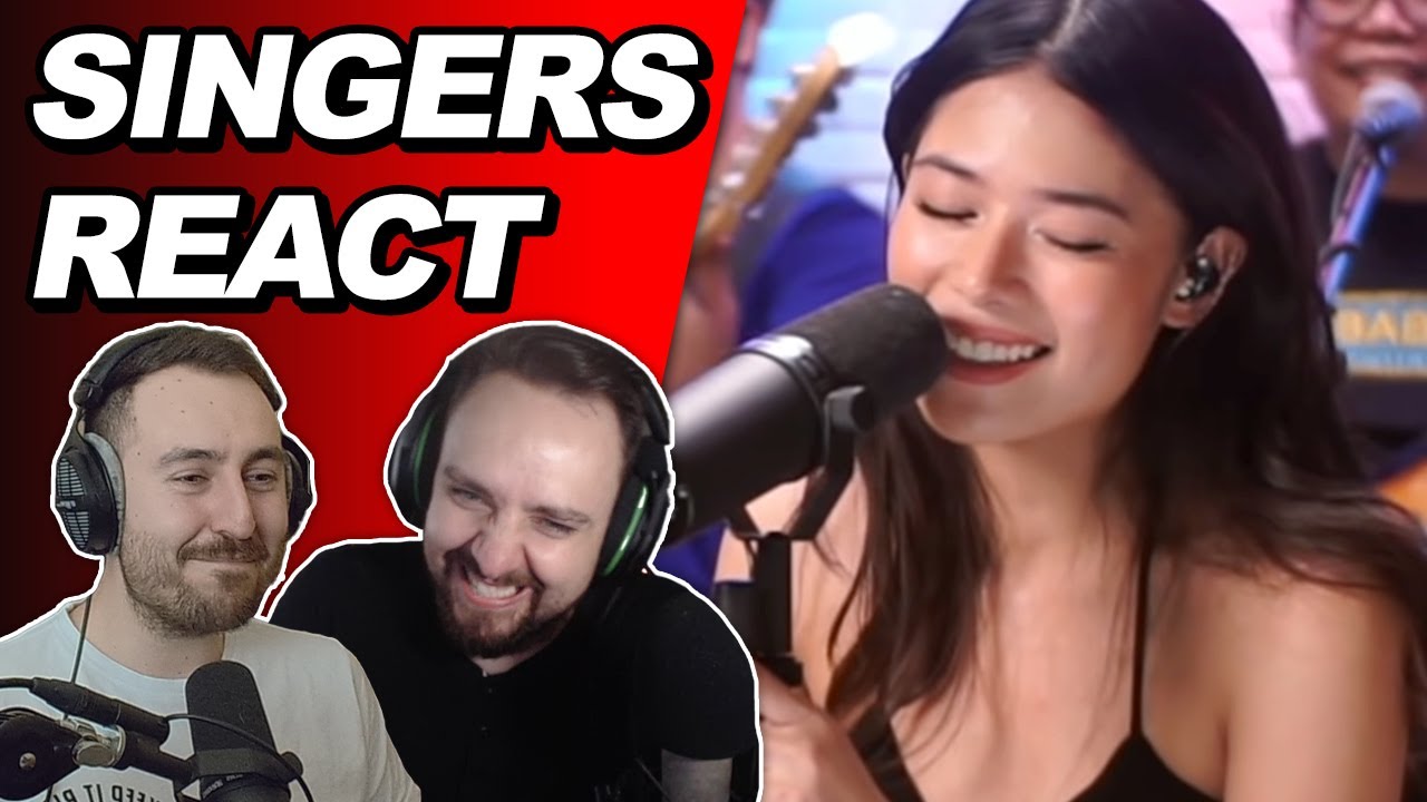 Singers React to Gigi de Lana (GG Vibes) - The Lazy Song | Reaction