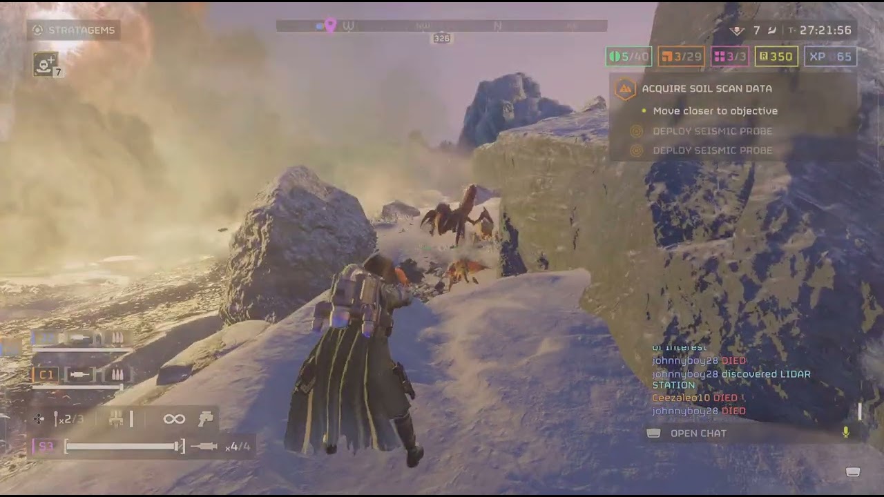 HELLDIVERS 2:E160 1/3. The Divers priming the probe, having a good time... wait huh...