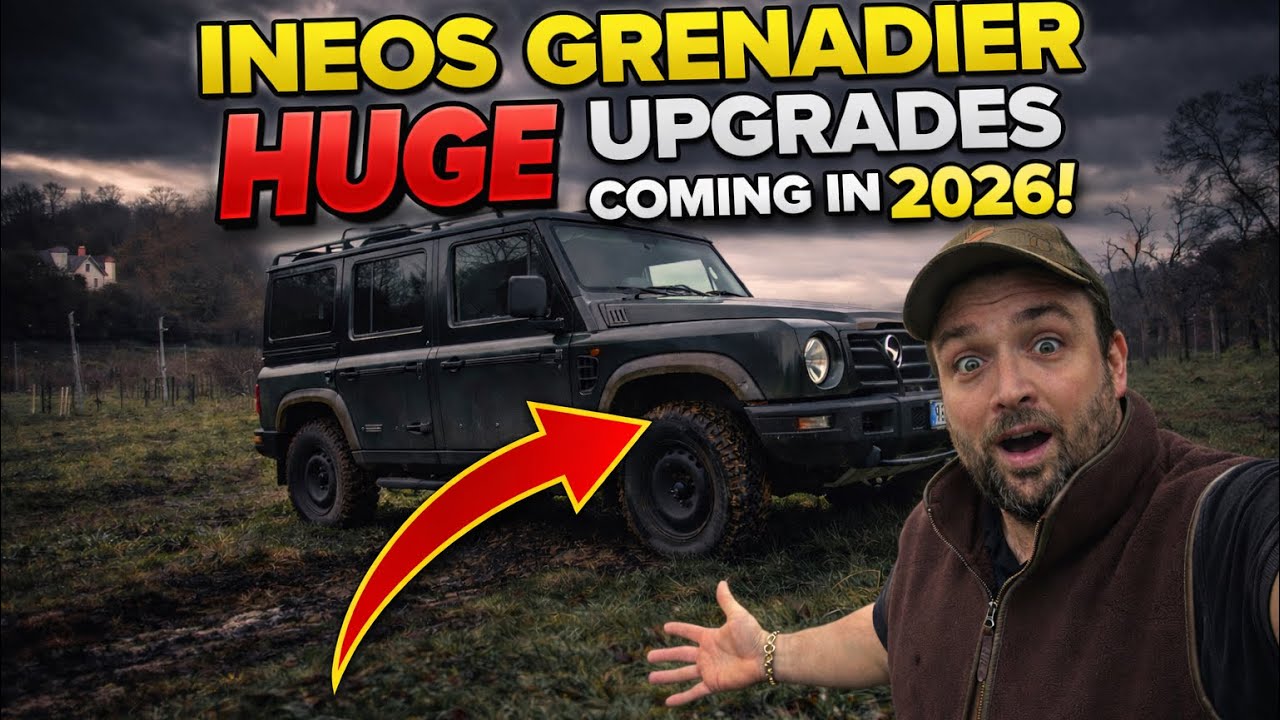 INEOS Grenadier HUGE Upgrades Coming in 2026 – Everything We Know So Far