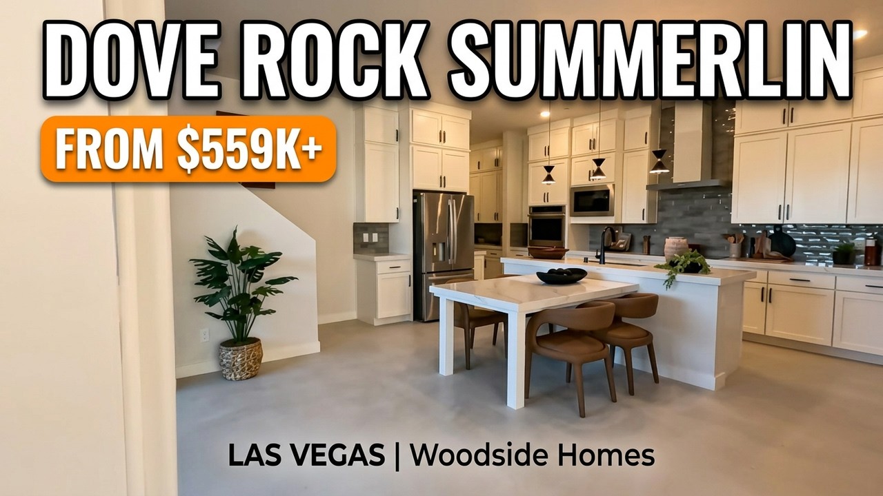Саммерлин, Лас-Вегас | Дом Dove Rock от Woodside Homes - от 559 тыс. долларов, 2208 кв. футов, 3-...