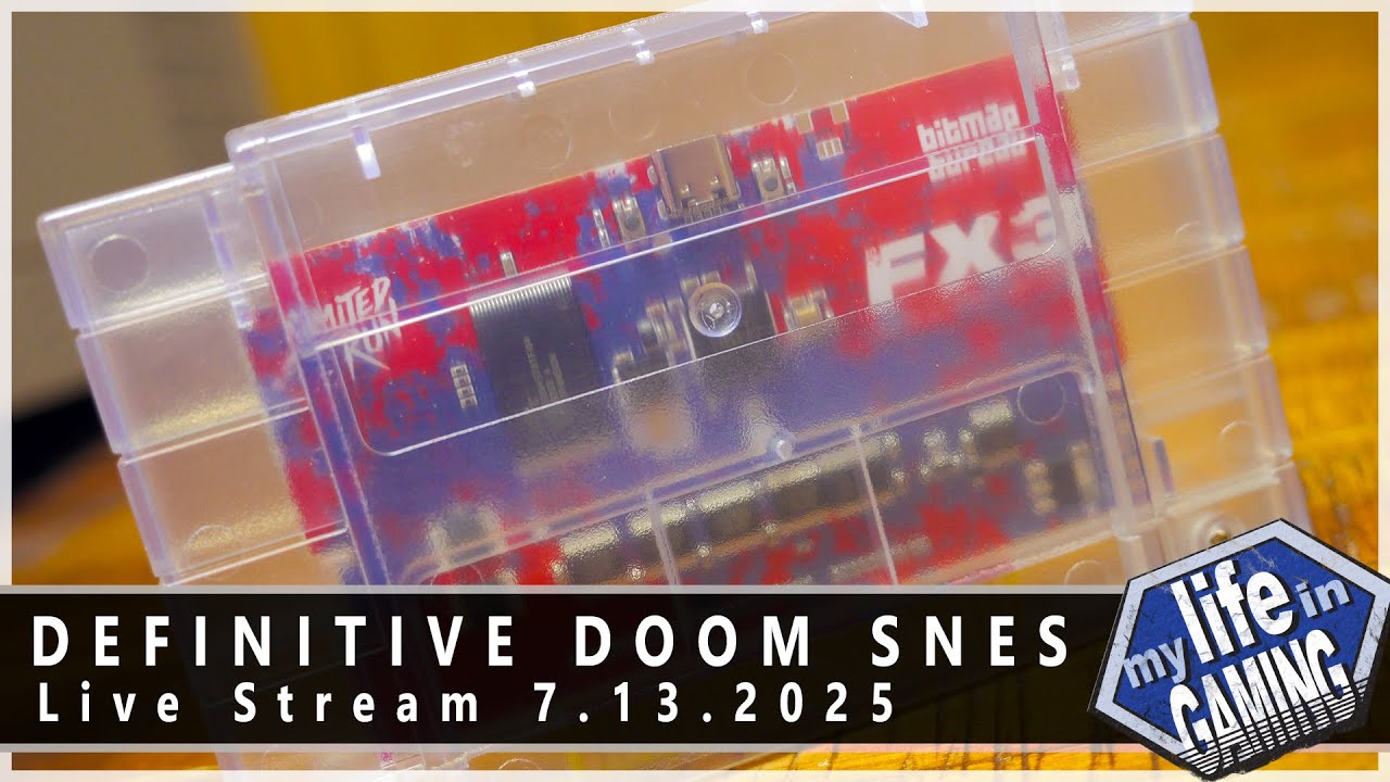 Definitive DOOM SNES w/ Game Developer Randy Linden :: LIVE STREAM
