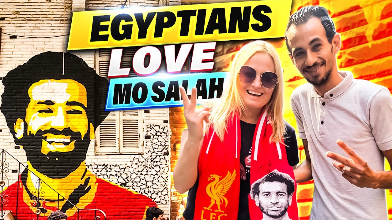 Exploring Cairo, Egypt - Everyone loves (ليفربول) Mo Salah!