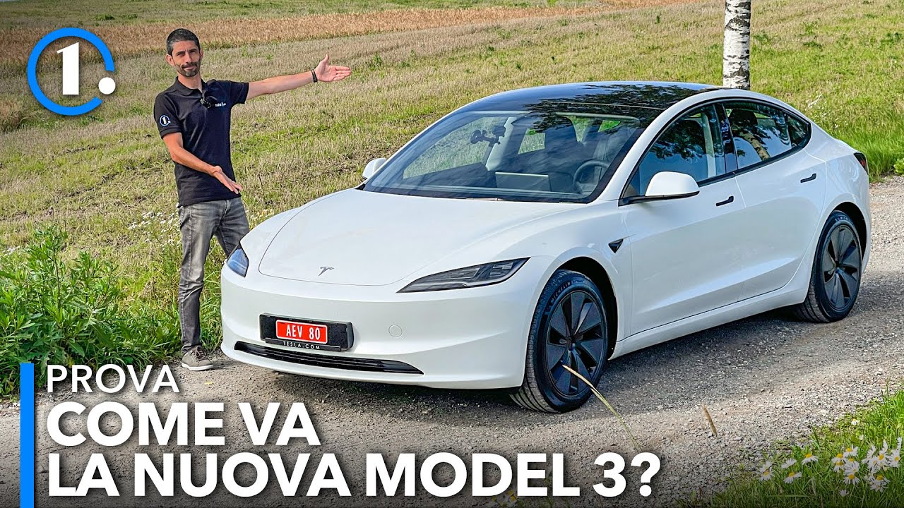 Tesla Model 3 2024, LA PROVA!🔋 (e vediamo se consuma meno&hellip;)