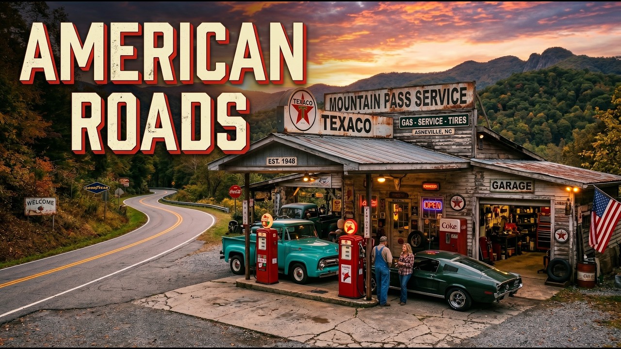 Country Roads & Small Town Memories | Relaxing Americana Road Trip Songs | Nostalgic Country Music