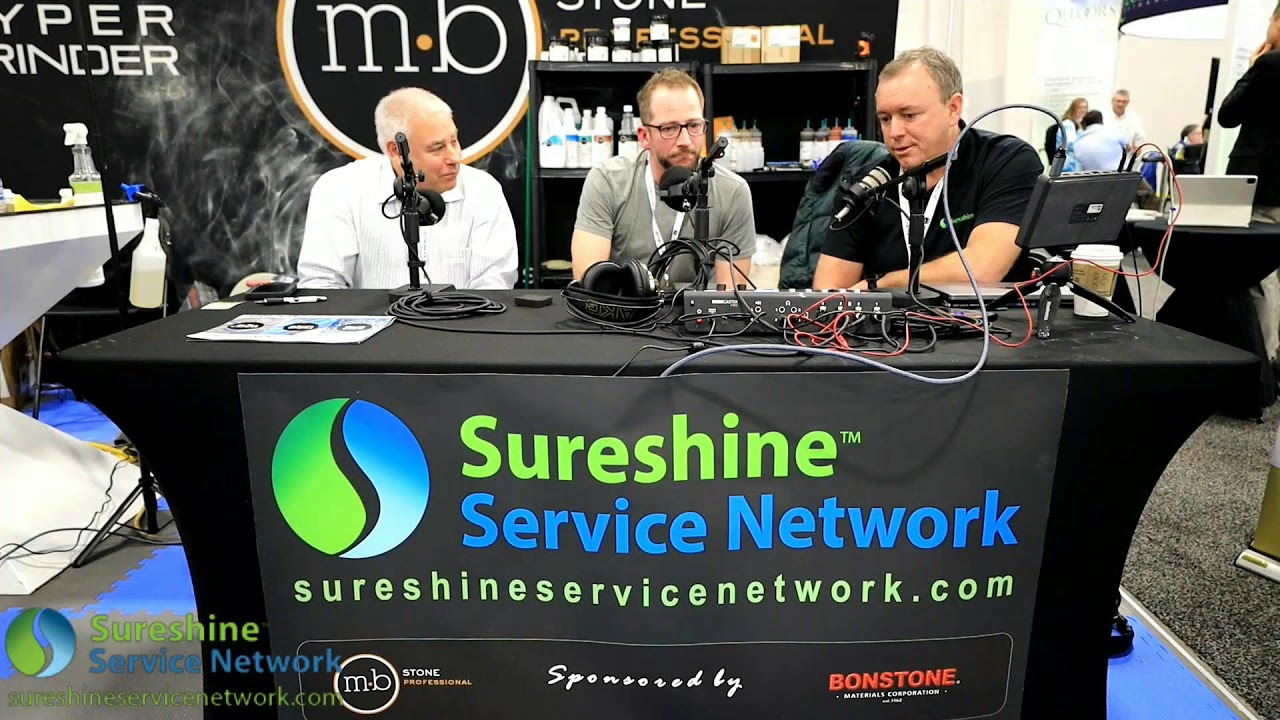 LIVE at TISE with Josh Huseby and Stu Rosen talking stone restoration training