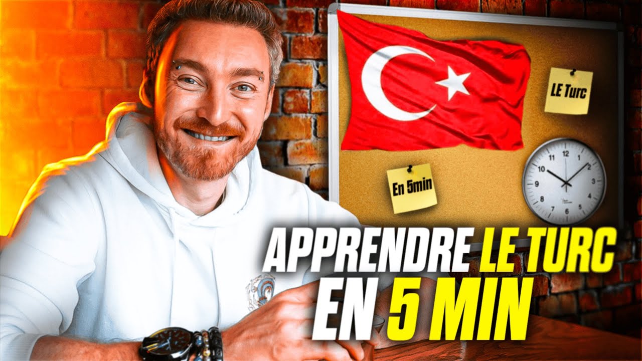 🇹🇷 Comment apprendre le TURC rapidement (en 5 minutes chrono !) ⏱