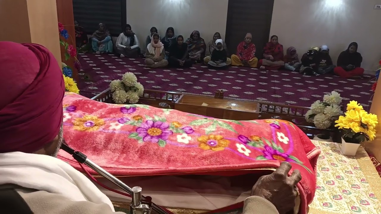 ਭਗਵਾਨ ਵਾਲਮੀਕਿ ਮੰਦਿਰ ਪਿੰਡ ਕਲਿਆਣਪੁਰ ਜਲੰਧਰ ਐਤਵਾਰ ਦੇਸਤਸੰਗਨੂੰਮੁਖਰੱਖਦੀਆਹੋਈਆਹੁਕਮਨਾਮਾਸ੍ਵਣਕਰੋਜੀ